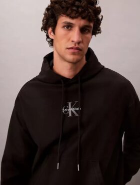 Camisola com capuz em malha polar premium Monologo