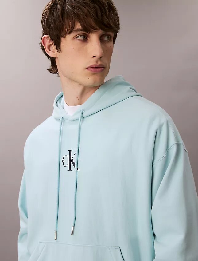 Camisola com capuz em malha polar premium Monologo Camisola com capuz em malha polar premium Monologo