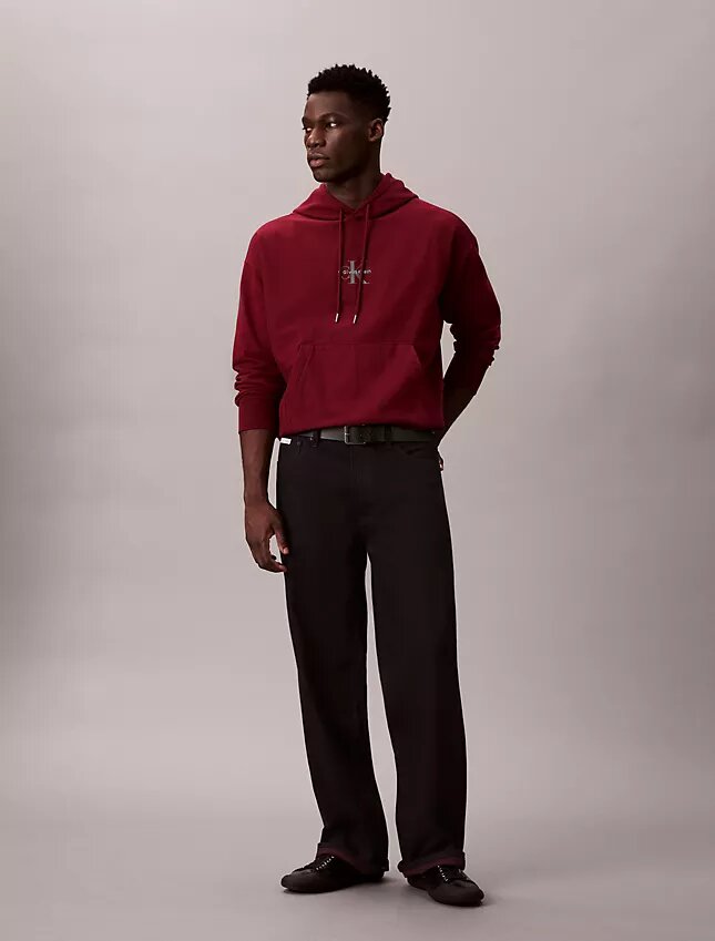 Camisola com capuz em malha polar premium Monologo Camisola com capuz em malha polar premium Monologo
