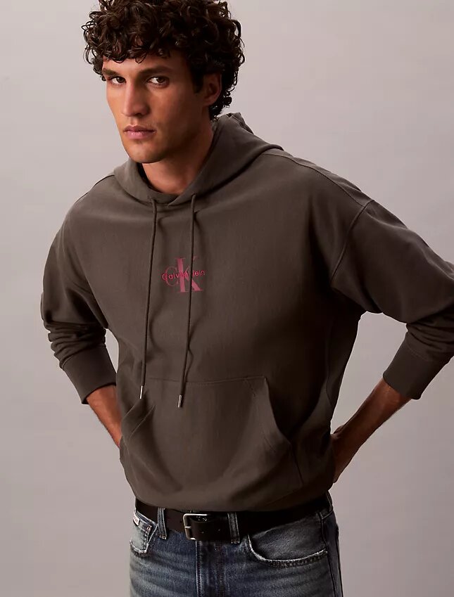 Camisola com capuz em malha polar premium Monologo Camisola com capuz em malha polar premium Monologo