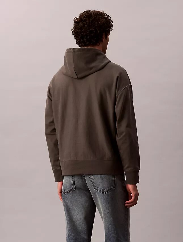 Camisola com capuz em malha polar premium Monologo Camisola com capuz em malha polar premium Monologo
