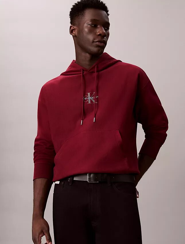 Camisola com capuz em malha polar premium Monologo Camisola com capuz em malha polar premium Monologo