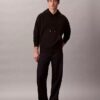 Camisola com capuz em tecido felpudo com logótipo Camisola com capuz em tecido felpudo com logótipo