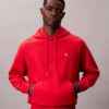 Camisola com capuz em tecido felpudo premium com Monogram e corte descontraído Camisola com capuz em tecido felpudo premium com Monogram e corte descontraído