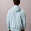 Camisola com capuz em tecido felpudo premium com Monogram e corte descontraído Camisola com capuz em tecido felpudo premium com Monogram e corte descontraído
