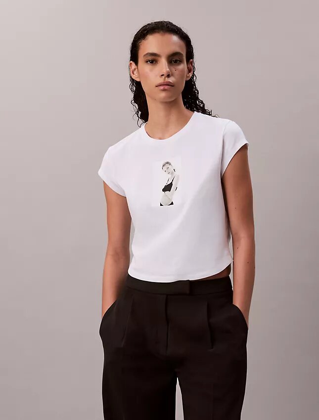 Camisola com estampa de Kate Moss Camisola com estampa de Kate Moss
