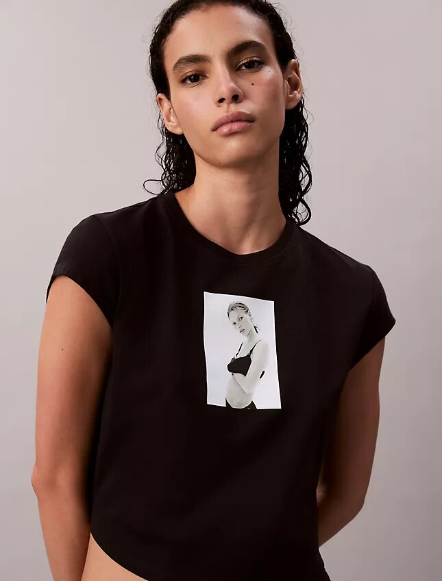 Camisola com estampa de Kate Moss Camisola com estampa de Kate Moss