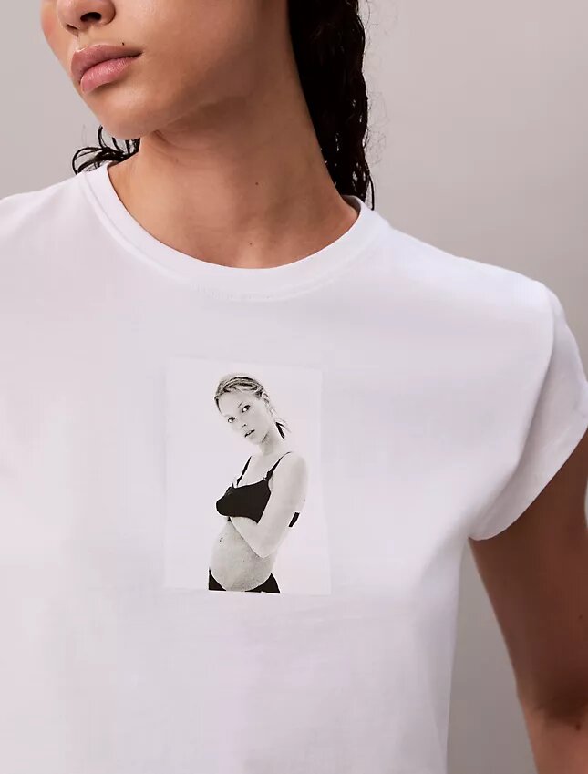 Camisola com estampa de Kate Moss Camisola com estampa de Kate Moss