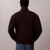 Camisola com fecho de correr de um quarto em malha polar com logótipo de arquivo Camisola com fecho de correr de um quarto em malha polar com logótipo de arquivo