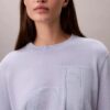 Camisola com monograma em chenille de algodão suave Camisola com monograma em chenille de algodão suave
