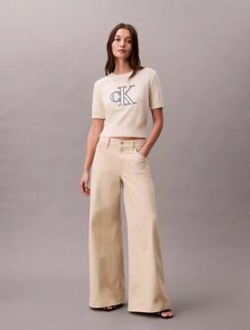 Camisola Curta com Monogram