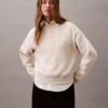 Camisola curta de malha polar com Monogram Camisola curta de malha polar com Monogram