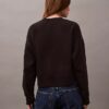 Camisola curta de malha polar com Monogram Camisola curta de malha polar com Monogram