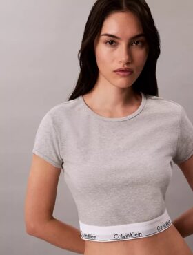 Camisola curta Icon Sport em algodão