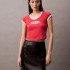 Camisola de alças em algodão e caxemira Camisola de alças em algodão e caxemira