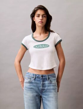Camisola de alças em algodão e caxemira