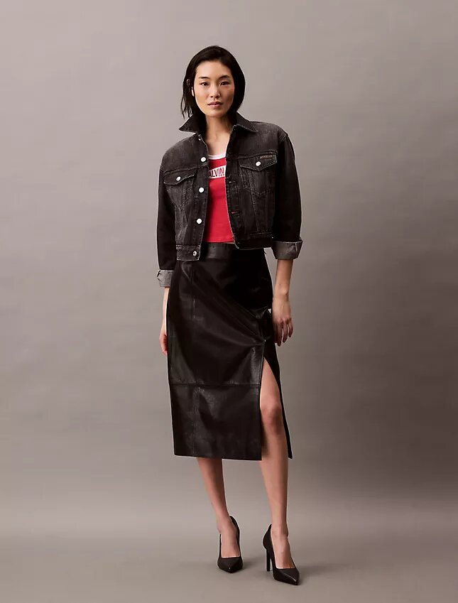 Camisola de alças em algodão e caxemira Camisola de alças em algodão e caxemira