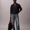Camisola de algodão suave com fecho de correr