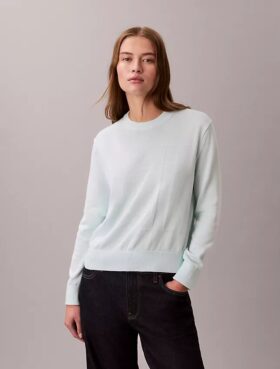 Camisola de algodão suave com Monogram