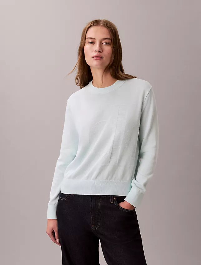 Camisola de algodão suave com Monogram Camisola de algodão suave com Monogram