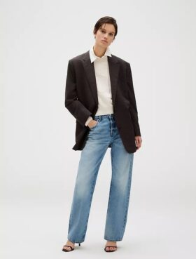 Camisola de algodão suave com Monogram