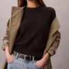 Camisola de algodão suave com Monogram
