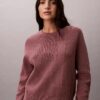 Camisola de algodão suave com Monogram