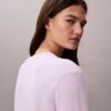 Camisola de algodão suave com Monogram