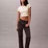 Camisola de bebé com riscas e canelado Monogram Camisola de bebé com riscas e canelado Monogram