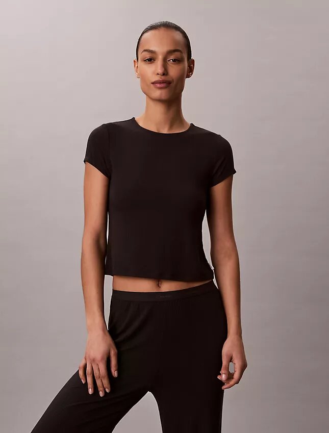 Camisola de bebé em Modal elástico com ponto drop Camisola de bebé em Modal elástico com ponto drop