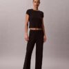 Camisola de bebé em Modal elástico com ponto drop Camisola de bebé em Modal elástico com ponto drop