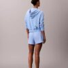 Camisola de dormir com capuz em tecido felpudo de mistura de algodão Camisola de dormir com capuz em tecido felpudo de mistura de algodão