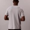 Camisola de dormir com gola redonda em piqué Camisola de dormir com gola redonda em piqué