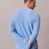Camisola de dormir Henley em malha waffle Camisola de dormir Henley em malha waffle