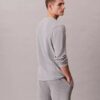 Camisola de dormir Henley em malha waffle Camisola de dormir Henley em malha waffle