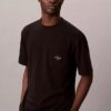Camisola de dormir Icon Cotton Stretch com logótipo Monologo
