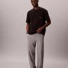 Camisola de dormir Icon Cotton Stretch com logótipo Monologo