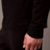 Camisola de dormir preta CK Black Slim com gola redonda Camisola de dormir preta CK Black Slim com gola redonda