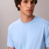 Camisola de gola redonda em algodão Supima Camisola de gola redonda em algodão Supima