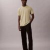 Camisola de gola redonda em algodão Supima Camisola de gola redonda em algodão Supima
