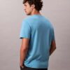 Camisola de gola redonda em algodão Supima Camisola de gola redonda em algodão Supima