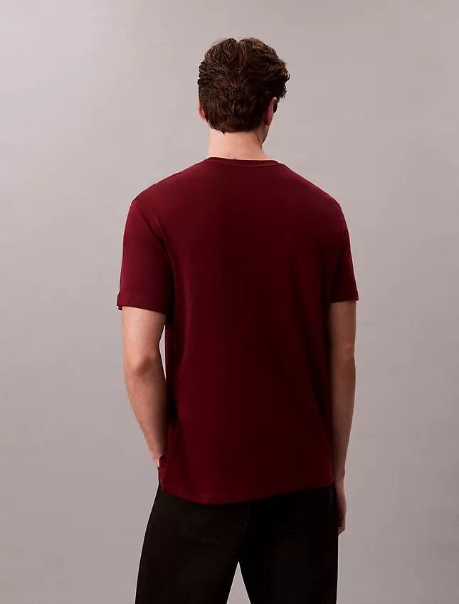 Camisola de gola redonda em algodão Supima Camisola de gola redonda em algodão Supima