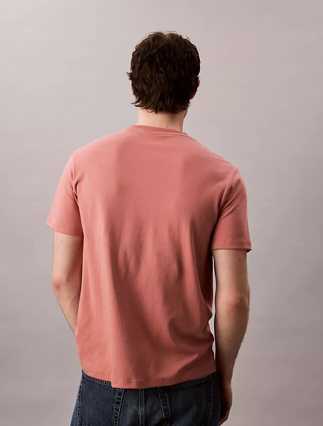 Camisola de gola redonda em algodão Supima Camisola de gola redonda em algodão Supima