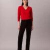 Camisola de Lã Merino com Decote em V Camisola de Lã Merino com Decote em V