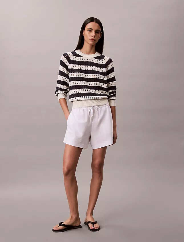 Camisola de malha aberta Camisola de malha aberta