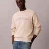 Camisola de malha polar com logótipo universitário Camisola de malha polar com logótipo universitário
