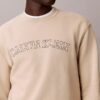 Camisola de malha polar com logótipo universitário Camisola de malha polar com logótipo universitário