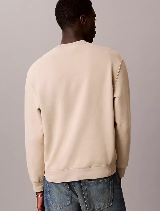 Camisola de malha polar com logótipo universitário Camisola de malha polar com logótipo universitário