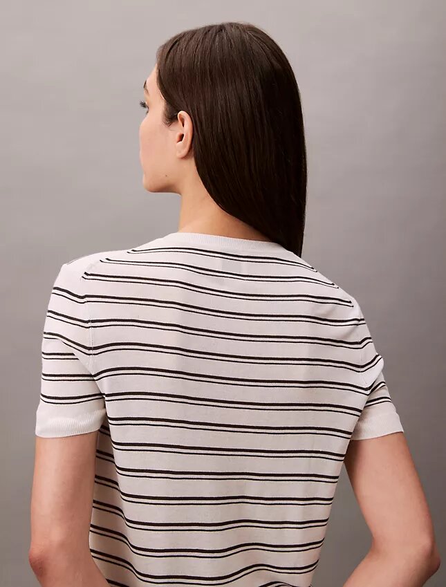 Camisola de manga curta em viscose Camisola de manga curta em viscose