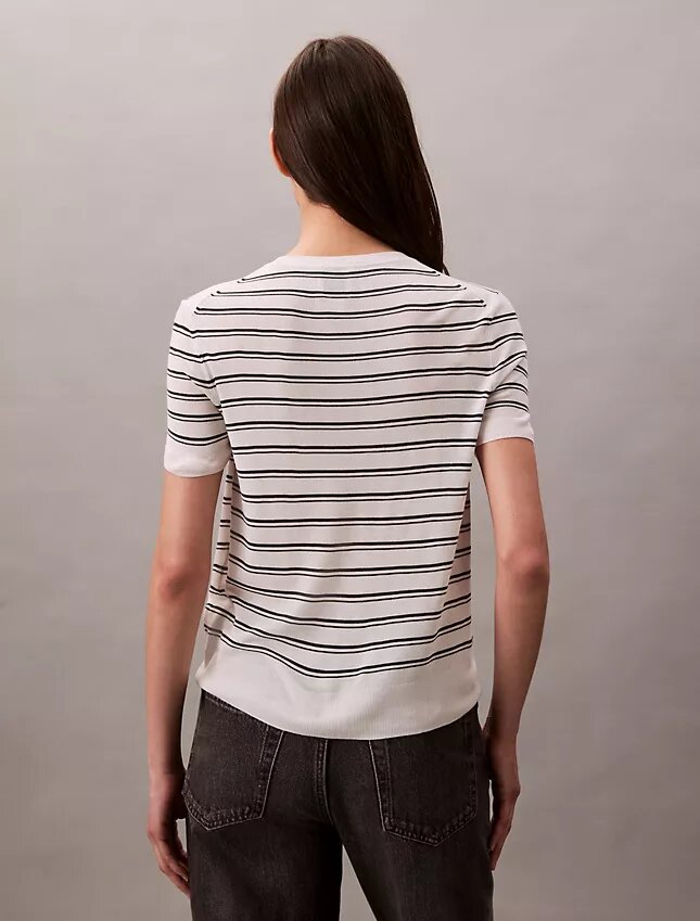 Camisola de manga curta em viscose Camisola de manga curta em viscose
